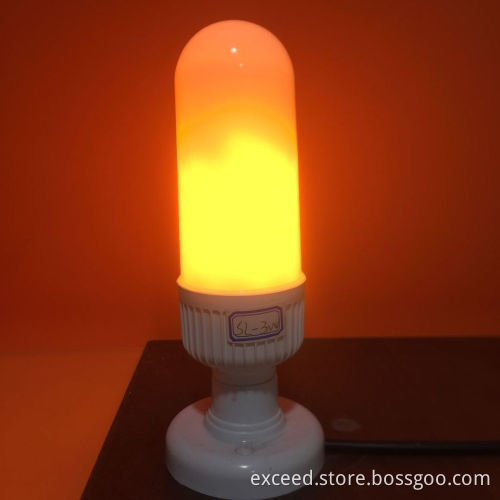 Led flame 4-6W  flame shape bulb light